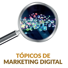 Capa do Livro Tópicos de Marketing Digital