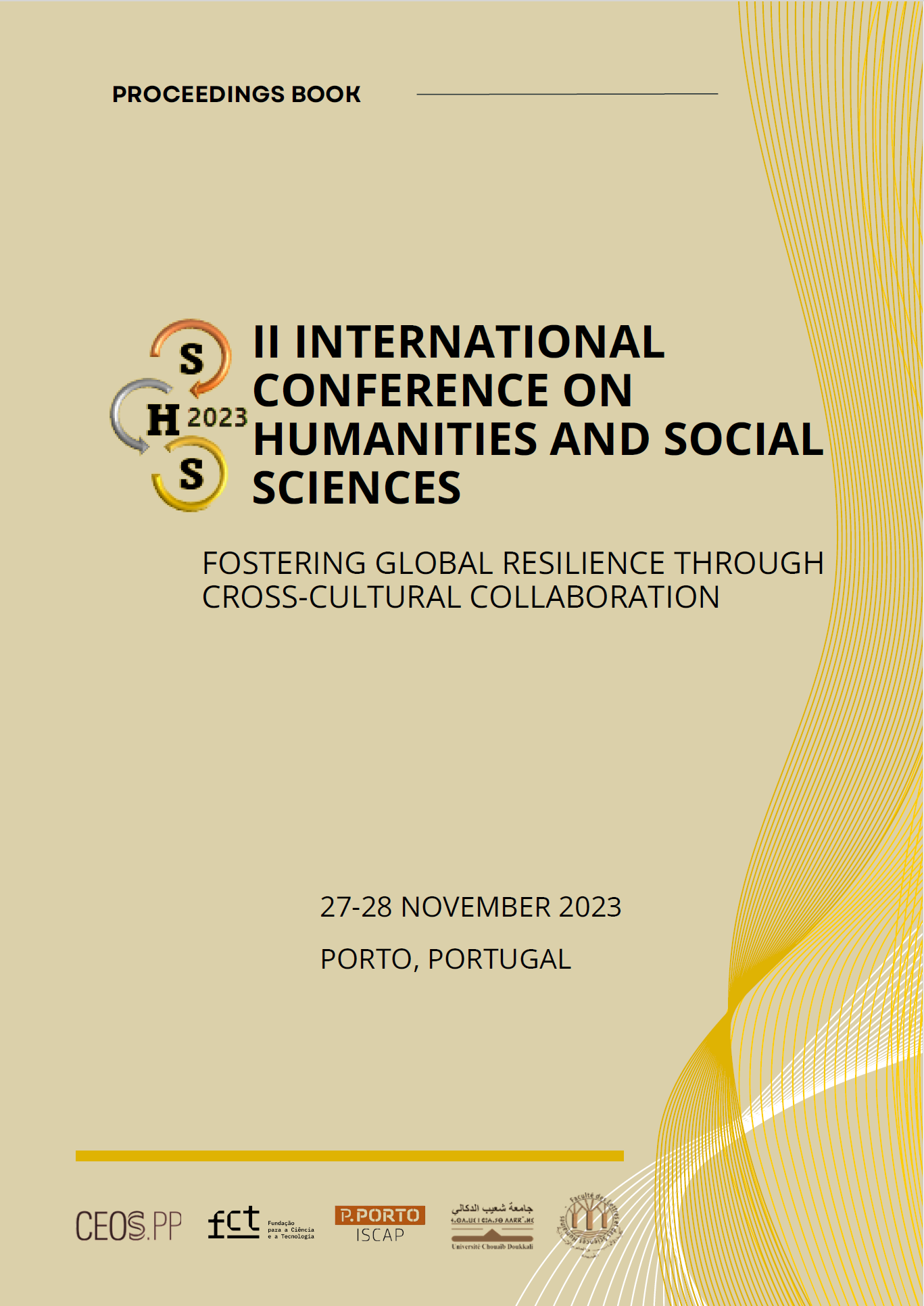 Capa do Livro de Atas II INTERNATIONAL CONFERENCE ON HUMANITIES AND SOCIAL SCIENCES